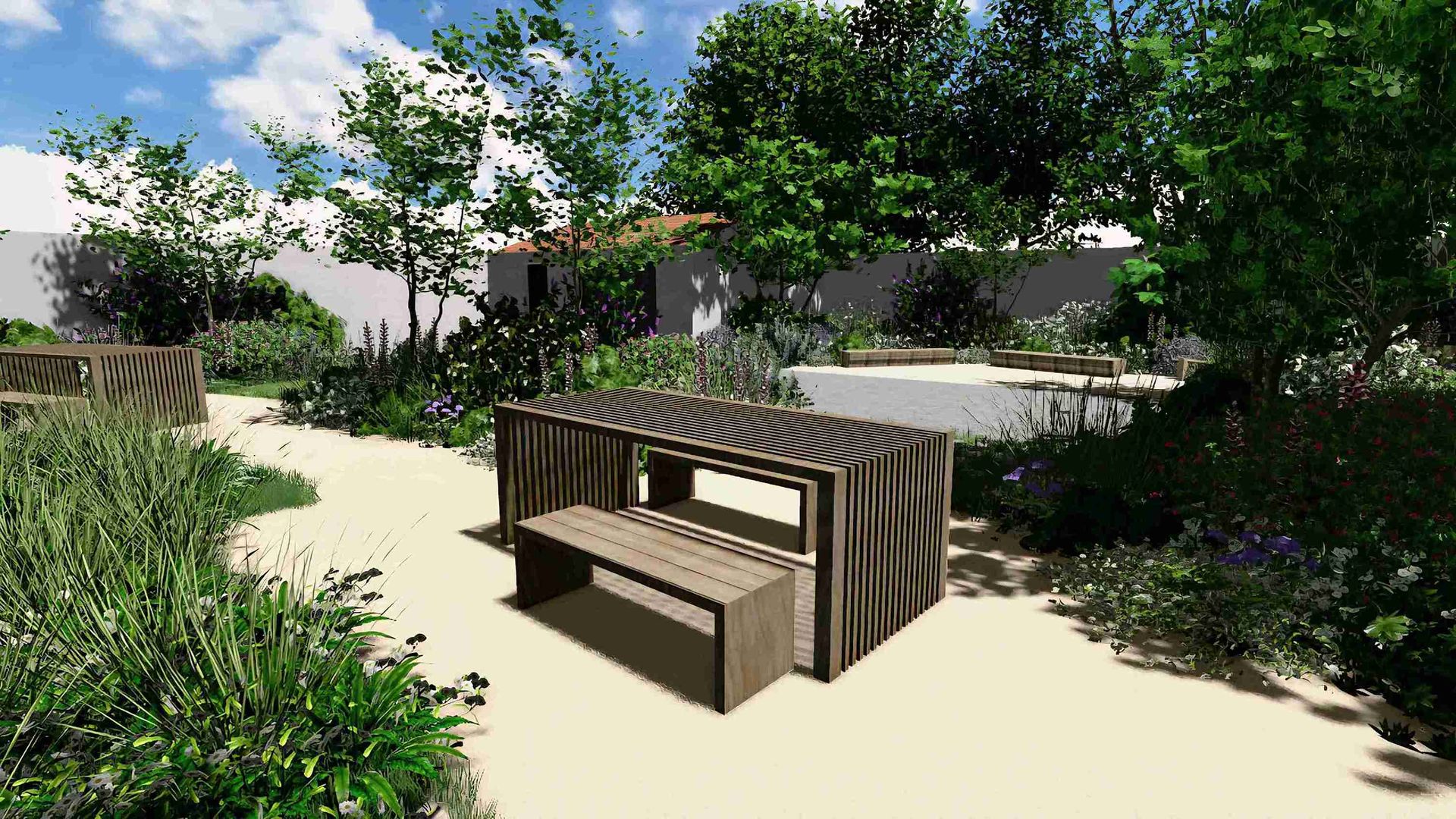 espace de convivialité- MT concepteur paysagiste